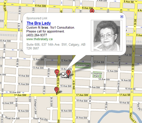 Google Maps Advertising Profile