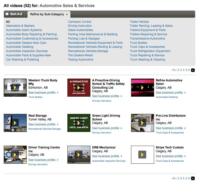 Category Refinement for Video Portal