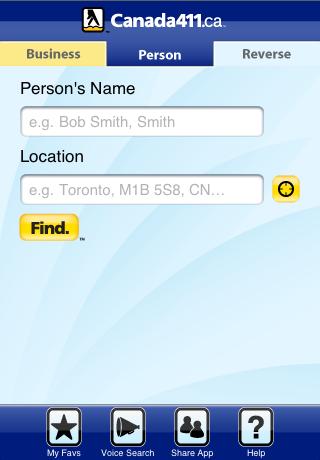 person search canada free