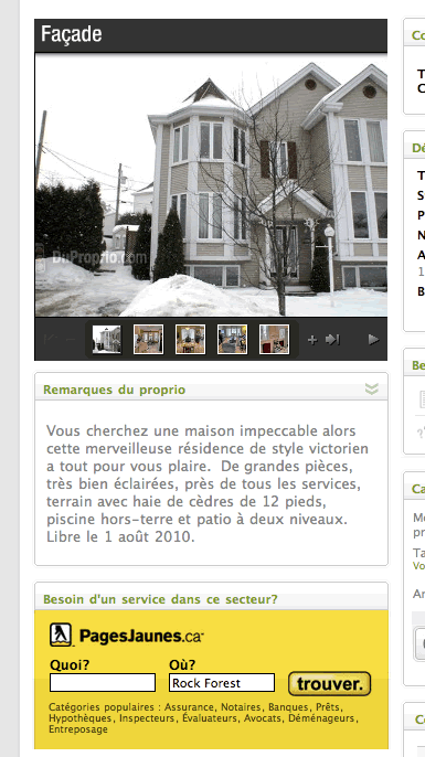 YellowPages.ca Search on DuProPrio.com